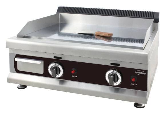 PLAQUES GRILL A GAZ CHROME 650
